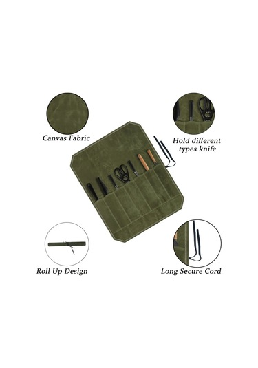 Kanvas Bıçak Çantası, Şef Ve Kamp İçin Taşınabilir Diğer