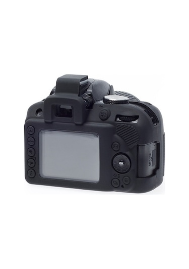Easycover Canon 100D Silikon Kılıf Ecc100Db (Siyah)