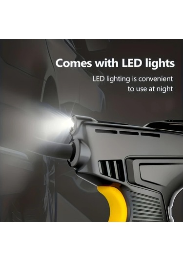 Boatshop1 Araba Hava Pompası Taşınabilir Lastik Şişirme Kablolu Elektrikli Evrensel