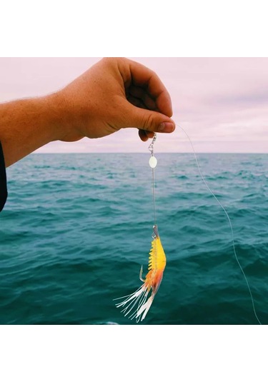 MSO Olta Balıkçılık Fosforlu Silikon Karides Yapay Yem