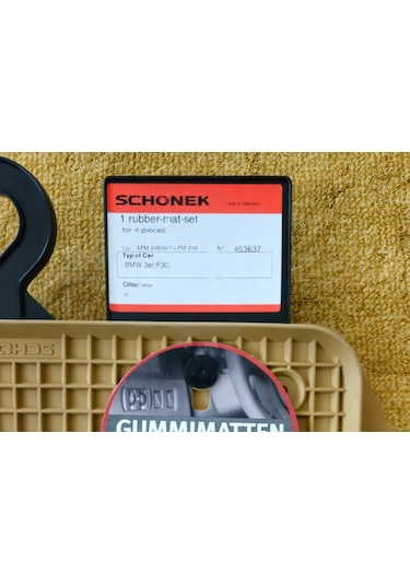 Bmw F30 F31 Schonek Paspas Takımı Bej 453637  Germany -