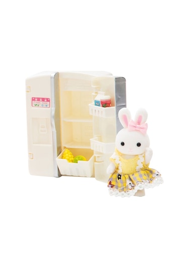 Bay Dreamy Mini Tavşan-Çift Katlı Mutfak Oyun Seti