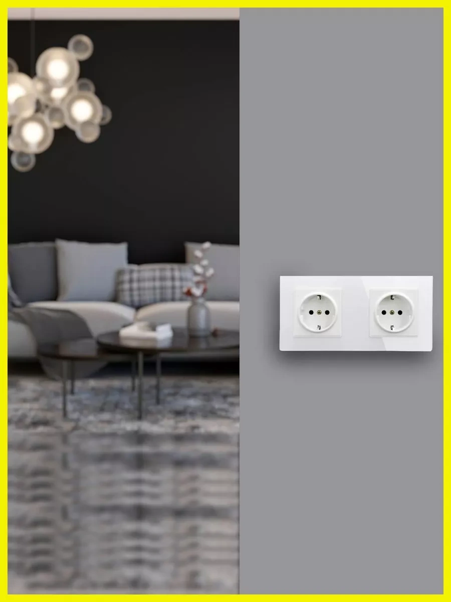 Ubaro Çiftli Gömme Topraklı Priz Çocuk Emniyet Kilidi İle 47605345 Çocuklar İçin Koruyucu Kapaklı Çiftlü Cam Priz