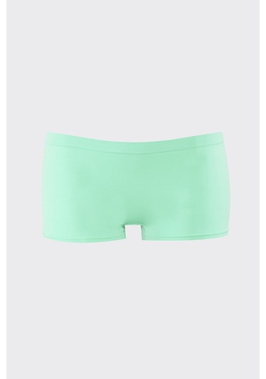 Nbb Kadın Neon Mor Yeşil Turkuaz Dikişsiz 3lü Ağlı Şort Külot Çok Renkli