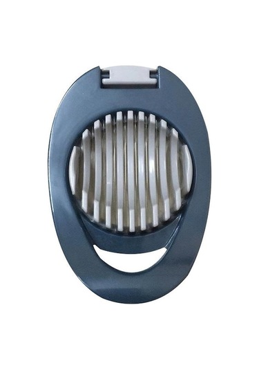 Novahub Yumurta Dilimleyici Çok Amaçlı Paslanmaz Çelik Telli Yumurta Dilimleyici, Meyve Dilimleyici, Çilek Dilimleyici, Haşlanmış Yumurta Dilimleyici Açık Mavi Açık Mavi