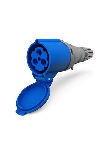 Bylion Cee Norm 3x16a Uzatma Prizi Kapaklı Cee-316