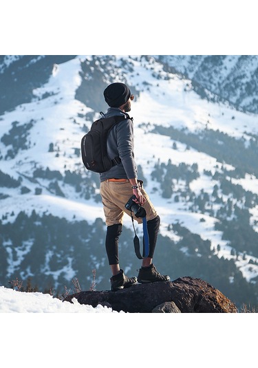 Yunboo Bisiklet Sırt Çantası - 10l Su Deposu, Hafif Ve Dayanıklı Outdoor Spor Çantası Siyah