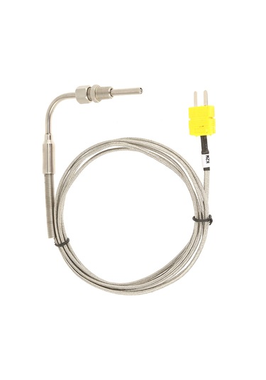 Yaozixa K Tipi Açık Uçlı Eğik Bıçaklı Termokuple - Hızlı Tepki, 0-1250 C Ölçüm Aralığı, 2m Kablo, Paslanmaz Çelik Prob 5mm Çap