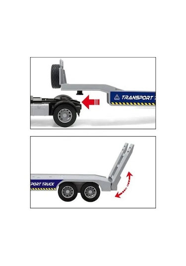 Ctoy Sesli Ve Işıklı Tekne Taşıyıcı Tır - Py8815b