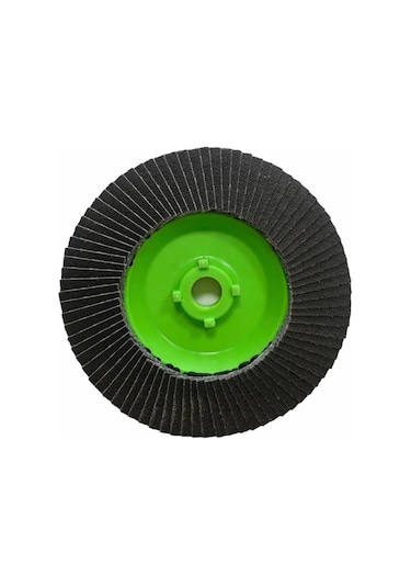 Flap Mermer Granit Cam Sc421X Ø115 Yeşil M14 Mermer Zımparası