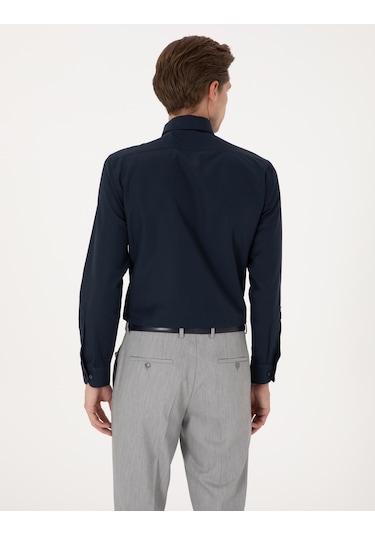 Pierre Cardin Erkek Lacivert Gömlek Basic 50316734-vr033 Lacivert