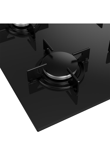 Beko BOCD T 6510 ES Ankastre Cam Ocak Siyah