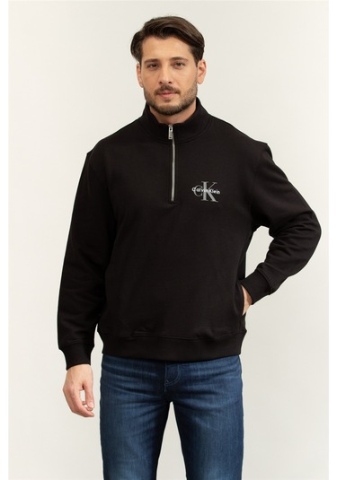 Calvin Klein Erkek Sweat Lv04rd244g Ub1 Siyah Siyah