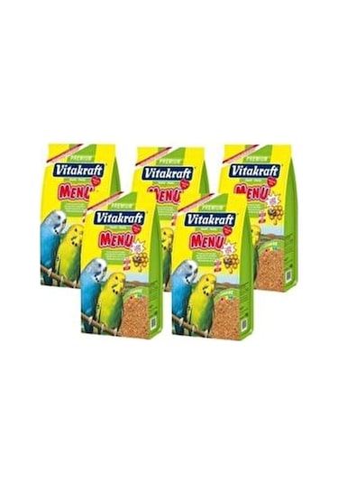 Vitakraft Menü Muhabbet Kuş Yemi 5 x 1 KG
