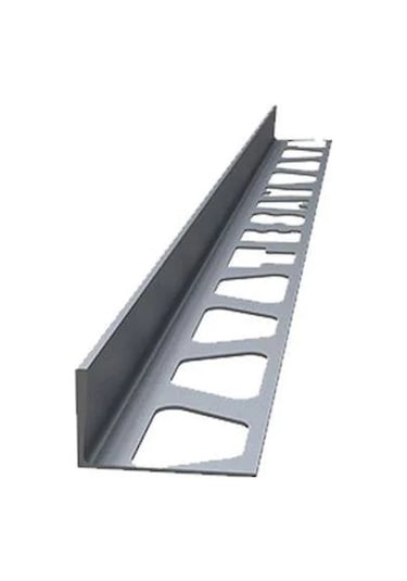 12 Mm Alm.mat Gri Seramik Köşe L Bitim Profili