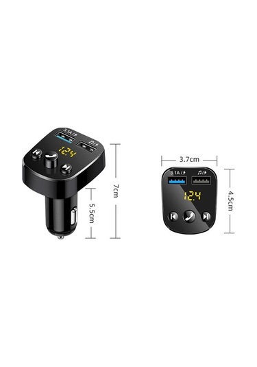 Willowhaven 362 Araba Çok Fonksiyonlu Akıllı Mp3 Çalar Bluetooth Hands-free Alıcı