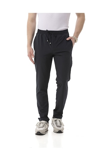 Monox Erkek Slim Fit Likralı Jogger Pantolon Petrol