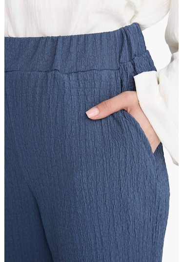 Defacto Relax Fit Bürümcük Pantolon E3436ax25smın247 Indigo Defacto Relax Fit Bürümcük Pantolon E3436ax25smın247 Indigo