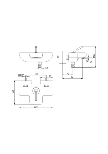 Eca Novita Banyo Bataryası Krom Beyaz Renkli 104102447 Beyaz