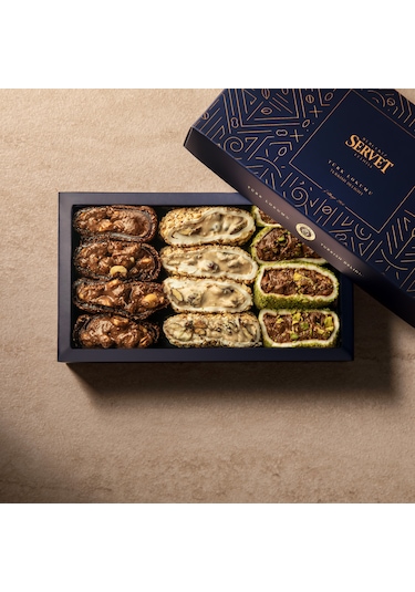 Servet Karışık Sarma Lokum 500 G