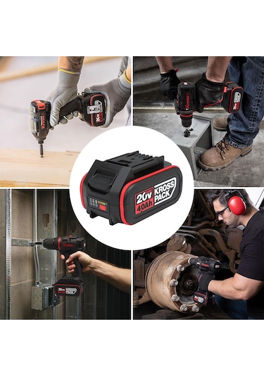 Kress Kab21 20volt 4.0ah. Li-ion Kross Pack Profesyonel Yedek Akü