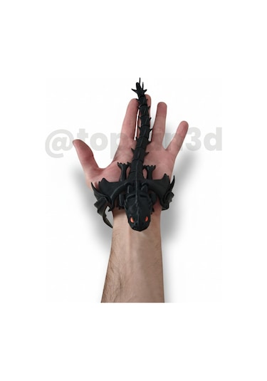 Mega Boy Ejderhanı Nasıl Eğitirsin Kara Duman Ejderhası Hareketli Figür - 25cm