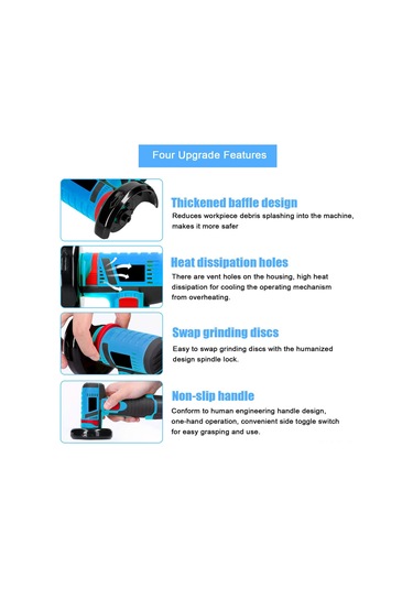 Lemestar 12v Kablosuz Çok Amaçlı Taşlama Makinesi - Fayans, Ahşap, Metal Kesme Ve Parlatma İçin Yüksek Hız 19500rpm