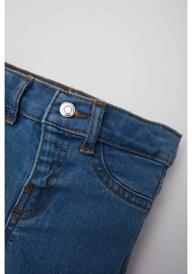 Defacto Erkek Bebek Regular Fit Düz Paça Pantolon B6744a526spbe394 Mavi-be394