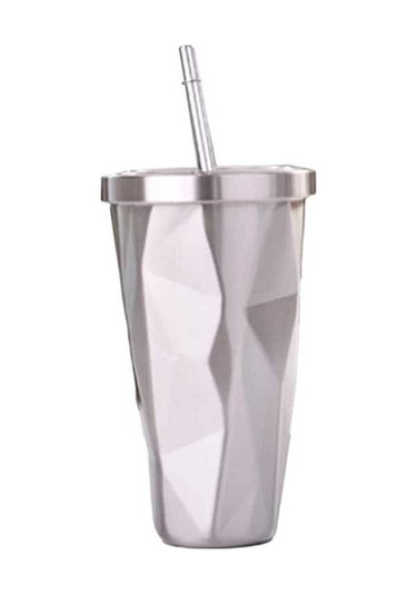 Dancemonkey Geeksen 500ml Gümüş Çift Katmanlı Termos Gümüş