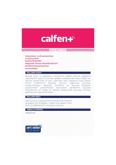 Vioment Calfent 600 Gr -Bir Gelişim İçin; En İyi Destek-