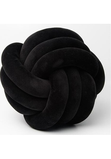 Tek Renkli Yastık, Üçlü İp Kristal Tüylü 13cm-19 Ekru