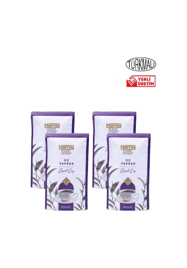 Uç Yaprak Siyah Çay 500gr X 4 Paket
