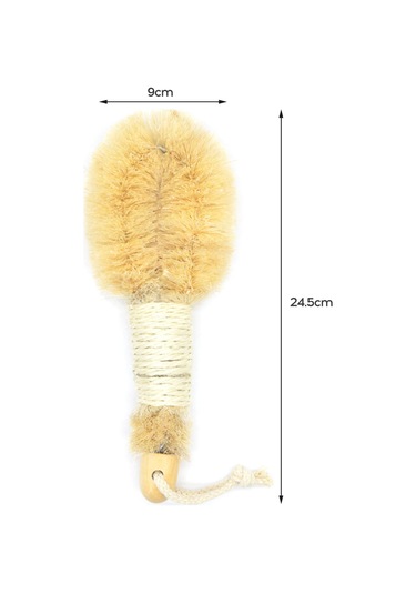 Vkemall Bej Renkli, 245x90x50mm Boyutlarında, 90g Ağırlığında Fırça Tekli Paket