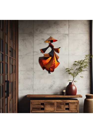 Oryantel Kimono Metal Tablo