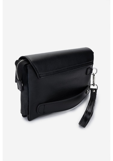 Valmenti Erkek Hakiki Deri Siyah Deri El Çantası 147 895 Erk Cnt Y25 Sıyah Dr Siyah