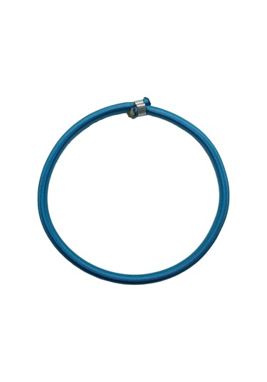 Suntek 10pcs Trambolin Elastik Ip Streç Kordonu Yuvarlak Mavi