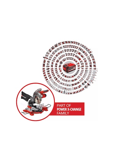 Einhell TE-MS 18/8 Li - Solo Akülü Gönye Testere (Akü ve Şarj Hariç) - 4300893