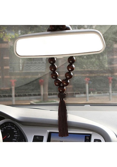 Ahşap Boncuk Araç Dikiz Aynası Dekorasyon Süs (458441154)