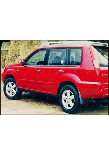 Ebal Otomotiv Nissan X-Trail Krom Cam Çıtası 6 prç. 2000-2007 P.Çelik