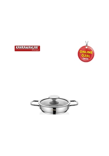 Kahramanlar Yağmur İndüksiyon Tabanlı 3'lü Sahan Seti Gri
