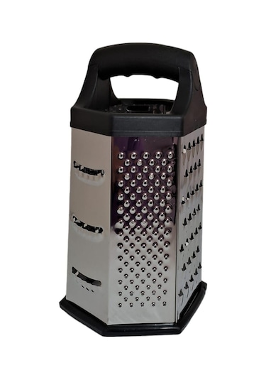 Kule Rende 6 Köşe 6 Fonksiyonlu Lüx Saplı Rende 22 Cm El Rendesi Peynir Sebze Patates Rende