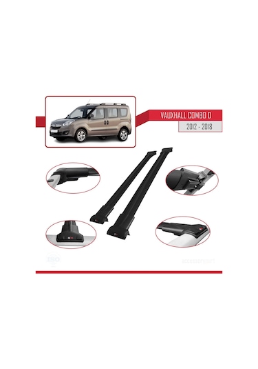 Vauxhall Combo D 2012-2018 Arası İle Uyumlu Fly Model Ara Atkı Ta