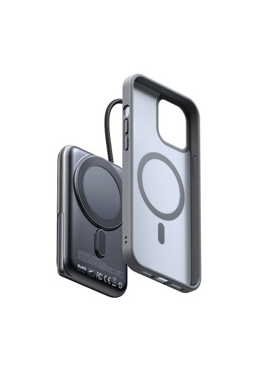 Mc-1811 10.000 Mah Manyetik Kablosuz Şarj Cihazı Dahili Type-c Ka