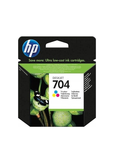 HP 704 CN693AE CMY Mürekkep Kartuş Renkli