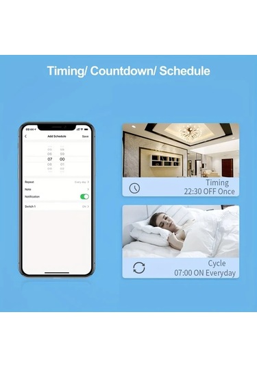 Xuweiwei Mini Akıllı Anahtar 16a 2 Adet Tuya Akıllı Hayat Uygulaması İle Kontrol Duvara Monteli Kablosuz Işık Anahtarı Ses Ve Uzaktan Kontrol