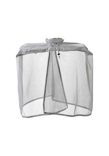 Pazly Toz Suntek Rafı Örtüsü Kurutma Için Giysi Dolap Depolama Balkon Ov Gri