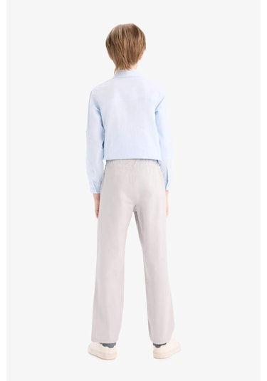 DeFacto Erkek Çocuk Düz Paça Basic Düz Gabardin Pantolon D5859A825SMGR296
