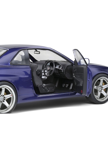 1:18 Solido 1999 Nissan Gt-r R34 Mor Model Araba