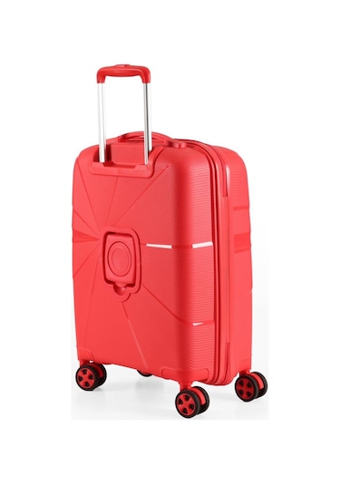 Ççs 5264 Polipropilen Kabin Boy Valiz Kırmızı