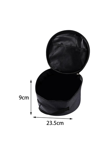 Suntek Kamp Sofra Saklama Çantası Sofra Taşıyıcı Örgü Siyah